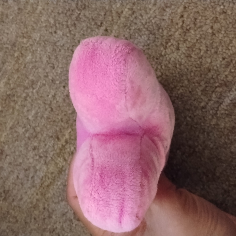 Peeps Pink Bunny Rabbit Plush small 5.5” Stuffed Animal Easter Gently Preloved - Picture 6 of 9